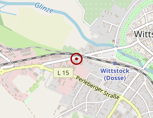 Karte: Gesundheitszentrum Wittstock Physiotherapie