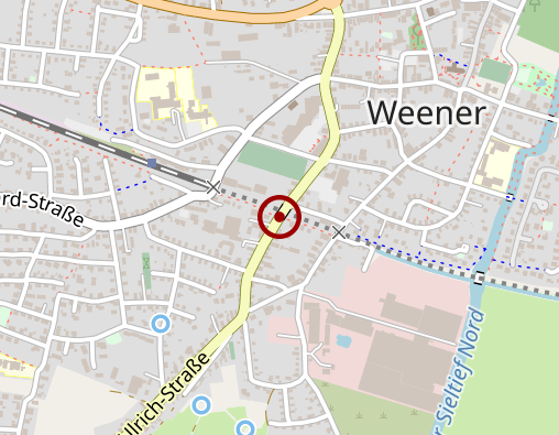 Karte: Diakoniestation Weener gGmbH Tagespflege