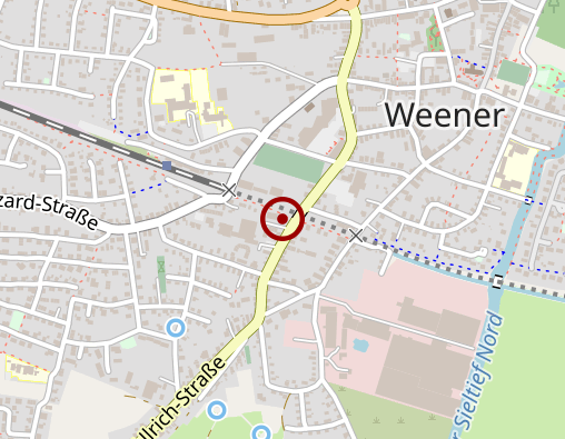 Karte: Diakoniestation Weener