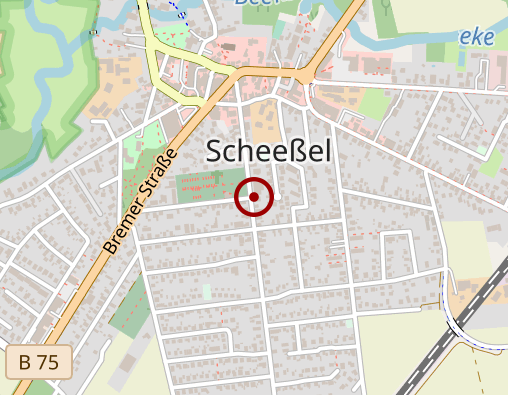 Karte: sport + therapie Scheessel GmbH