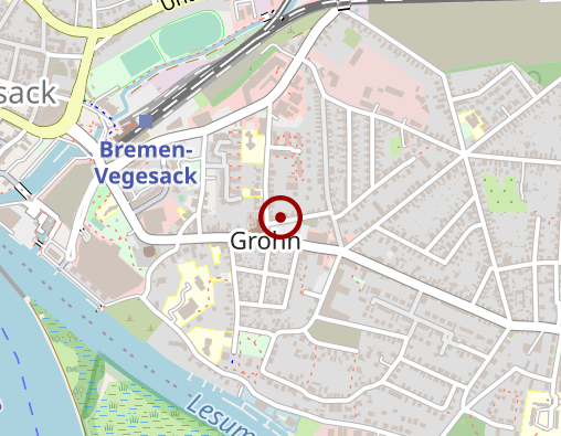 Karte: Bestattungshaus Bremen-Nord