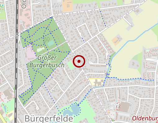 Karte: Seniorenfinca Bürgerbusch