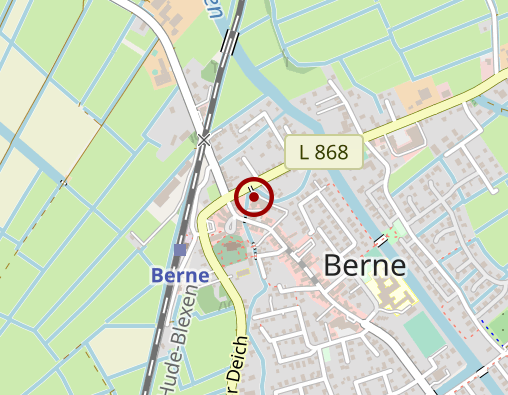 Karte: Seniorenbetreuung Berne GmbH Altenpflegeheim