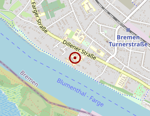 Karte: Bremer Heimpflege gGmbH Haus an der Weser