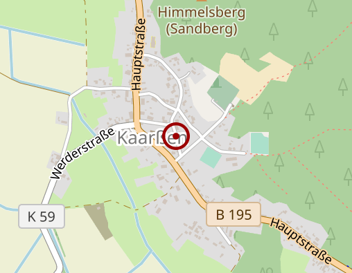 Karte: "Unser Pflegedienst"