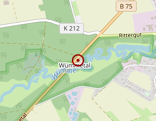 Karte: Haus Wümmetal Alten- und Pflegezentrum GmbH
