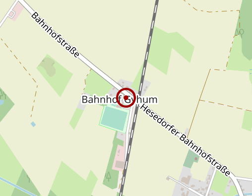 Karte: Schulzentrum des VGK Gyhum e.V. Altenpflege- u. Ergotherapieschule