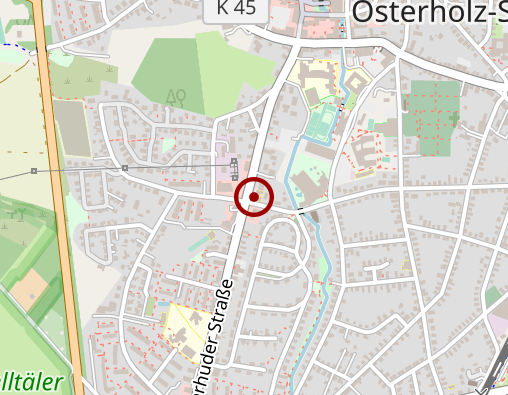 Karte: Lebenshilfe Osterholz gGmbH