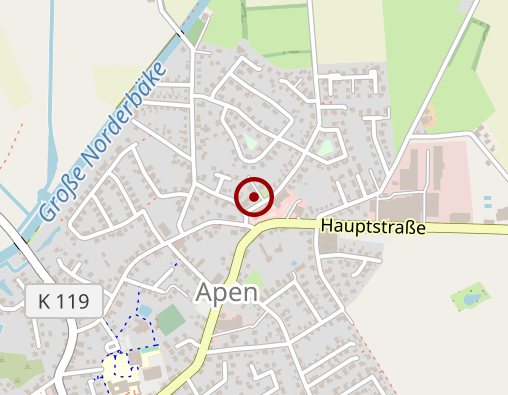 Karte: Deutsches Rotes Kreuz Kreisverband Ammerland