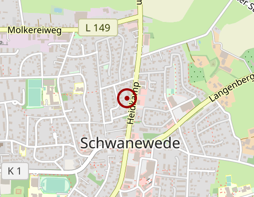 Karte: Diakonie-Station Schwanewede