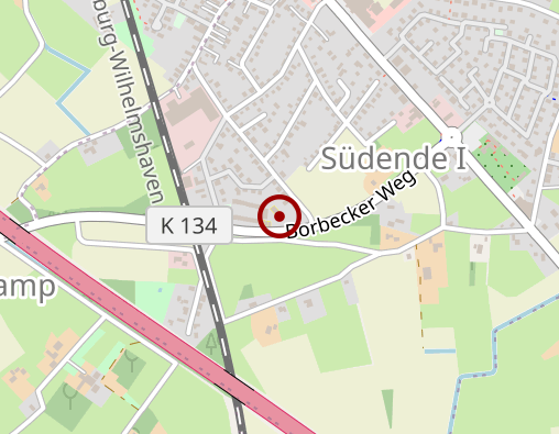 Karte: Sozialstation Ammerland-Wesermarsch - Standort Rastede