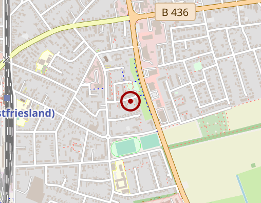 Karte: Paritätischer Wohlfahrts- verband Niedersachsen e.V. Kreisverband Leer