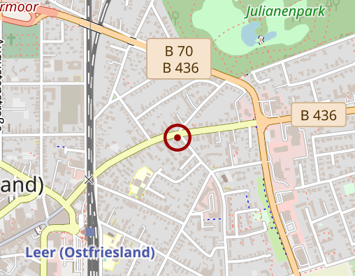 Karte: Sanitätshaus Weinert & Grüßing GmbH