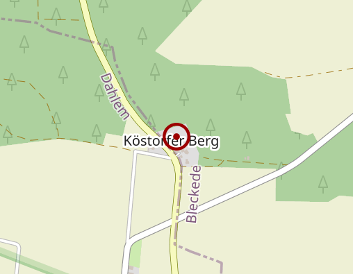 Karte: APH Johanneshof Bleckede