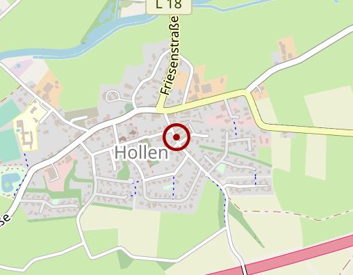 Karte: Hollener Pflegedienst Grete Bruns-Gräber & Mitarbeiter