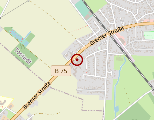 Karte: Herbergsverein, Altenheim und Diakoniestation zu Tostedt e.V.