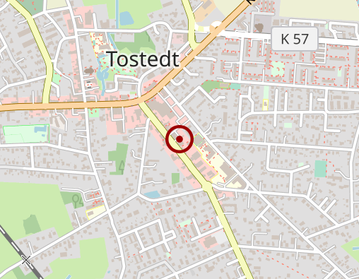 Karte: Herbergsverein, Altenheim u. Diakoniestation Tostedt e.V. Betreutes Wohnen