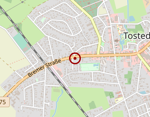 Karte: Weyhe Andrea Heilpraktikerin Shiatsu Ausbildung u. Praxis