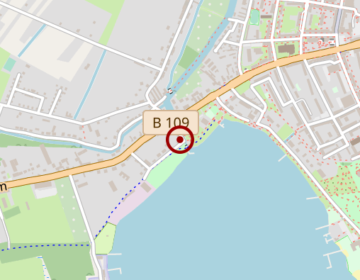 Karte: Tagespflege-Einrichtung "Am Uckersee"