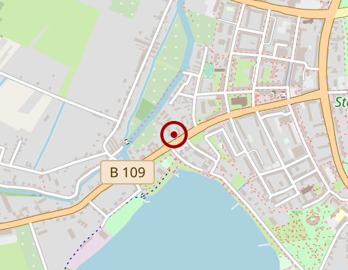 Karte: Büttner Stempel und Schilder GmbH