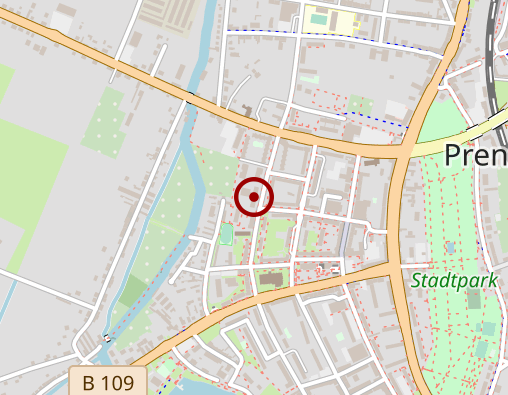 Karte: AWO Sozialstation Prenzlau