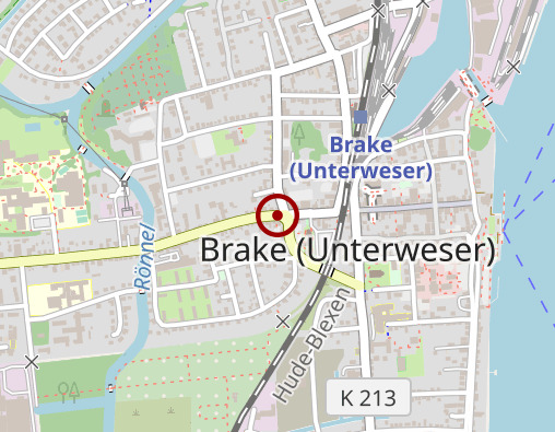 Karte: Seniorenzentrum Brake