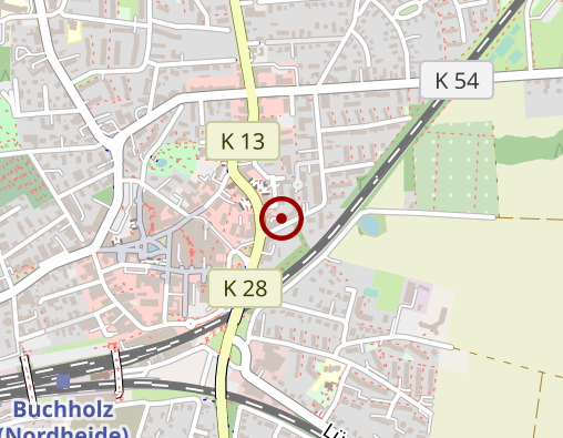 Karte: Massage- u. Krankengymnastikpraxis Hertog