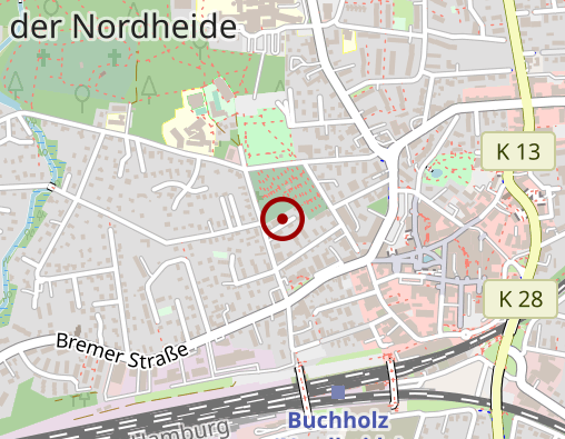 Karte: Tagespflege Buchholz