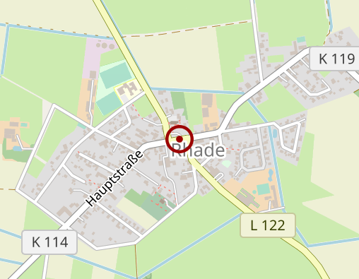 Karte: Ev. Pfaramt, St. Gallus, Diakonische Hilfe