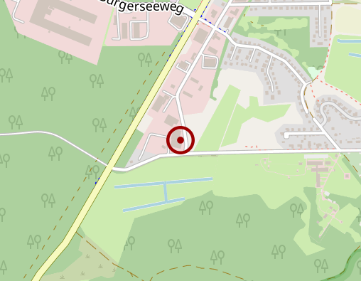 Karte: Taxibetrieb H. Hank