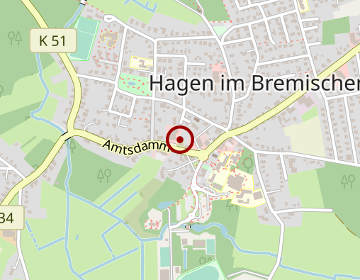 Karte: Senioren-Schlößchen Pflege-Service Hagen GmbH Pflegeheim