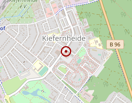 Karte: AWO Tagespflegezentrum "Kiefernheide"