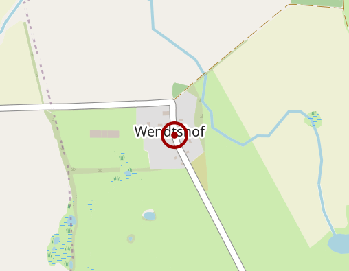 Karte: Land in Sicht-PROWO gGmbH Gästehaus Wendtshof