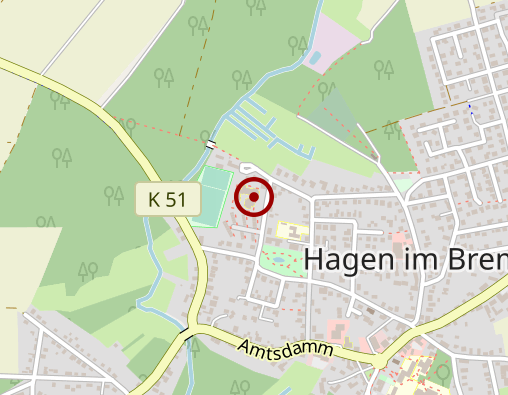 Karte: Seniorenpark Hagen
