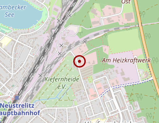 Karte: Neustrelitzer Tagespflege der vielen Gärten