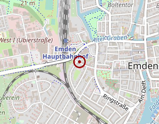 Karte: Buhr Roswitha de