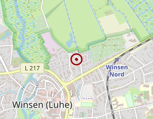 Karte: CURA Seniorencentrum Winsen