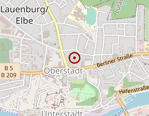 Karte: Tagespflege im AWO Wohn- und Servicezentrum Lauenburg