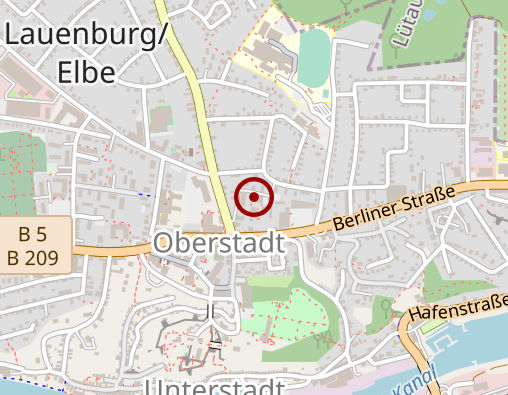 Karte: AWO-Sozialstation Herzogtum-Lauenburg