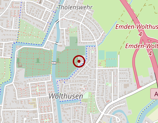 Karte: Feuerbestattungen Emden