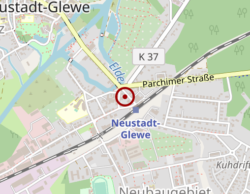 Karte: Deutsches Rotes Kreuz KV Ludwigslust e. V. Sozialstation