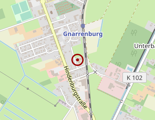 Karte: Seniorenwohnanlage Gnarrenburg e.K. Inh. Petra Ukena