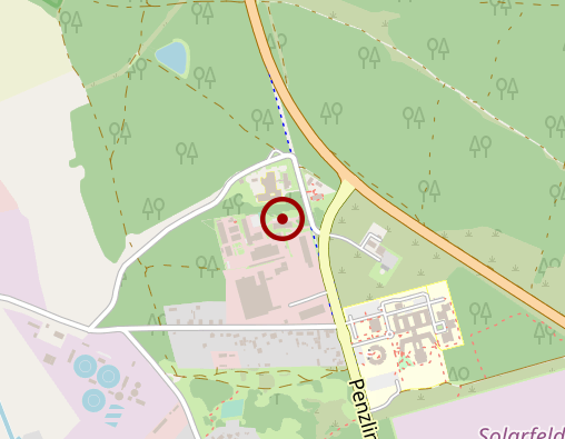 Karte: Rehabilitationszentrum Neustrelitz e.V. Verw.