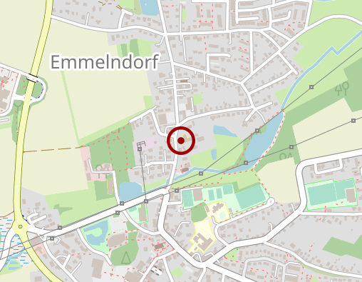 Karte: fördern & wohnen Haus Huckfeld Tagesstätte Huckfeld Behindertenwerkstätte