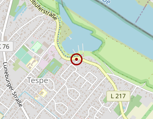 Karte: Teegen Taxiunternehmen