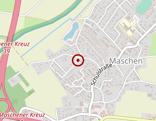 Karte: Cura Seniorenzentrum Maschen GmbH