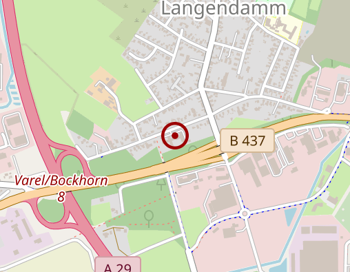 Karte: Alten- und Pflegeheim Langendamm Geschwist. Anna & Diederich Bremerstiftung