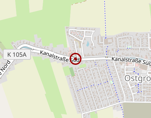 Karte: Pflegeeinrichtung "Zum Alten Bahnhof"