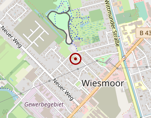 Karte: AWO Wohnpark Wiesmoor