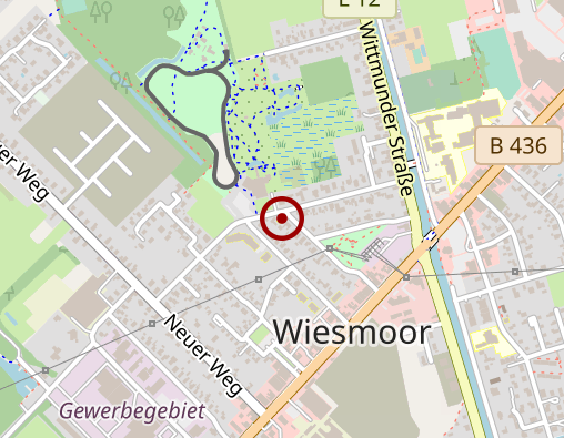 Karte: Diakonie Pflegediesnt Aurich